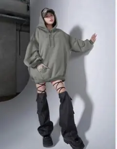 darich ダーリッチ スプレーレースアップフーディー