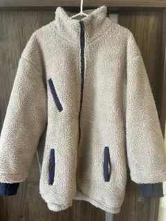 AIYSHANGFUSHI フリースジャケット ベージュXL