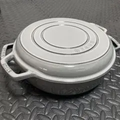ストウブ スキヤキ＆グリルパン 26cm グレー STAUB（ストウブ）】から 3 in 1機能のクックウェア「Sukiyaki
