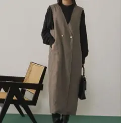 Aunt Marie's アントマリーズ ダブルジャンスカ ブラウン S