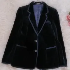 ROPE mademoiselle ベロア生地 ジャケット ブラック 9