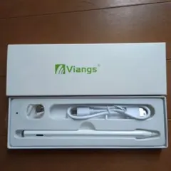 新品 Viangs タッチペン ホワイト 充電ケーブル付き