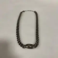DIESEL チェーンネックレス Dロゴ ストリート Y2K - メルカリ