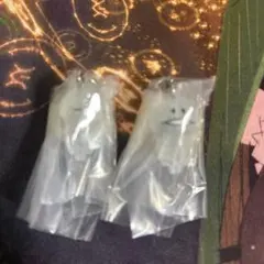 なめこ栽培キットめじるしアクセサリー　白なめこ2個