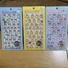 ちいかわ 3Dステッカー 2シートセット