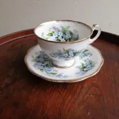 ハマースレイ　すずらん　サンドウィッチプレート　勿忘草シュガークリーマー ハマースレイ すずらん サンドウィッチプレート 勿忘草シュガー