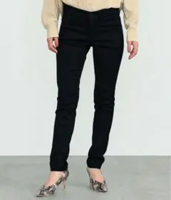 新品　【色あせしにくい。ホコリがつきにくい。】ハタラクロ スキニーパンツ