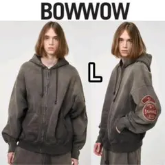新品L■BOWWOW BASEBALL CHAMPION ZIP HOODIEのサムネイル