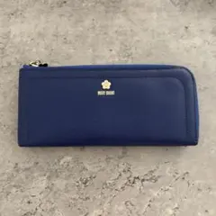 MARY QUANT 長財布 ブルーのサムネイル