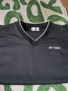 YONEX Vネック 長袖 テニスウェア黒 M