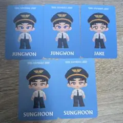 ENHYPEN WORLD キャラクターカード ポップアップ