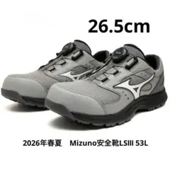 2026年春夏　Mizuno安全靴LSⅢ 53L BOA 　28cm 2026年春夏 Mizuno安全靴LSⅢ 53L BOA 28cm - メルカリ