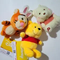 ディズニー くまのプーさん ぬいぐるみ マスコット セット