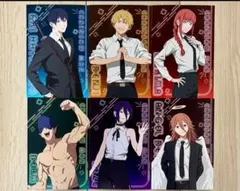 5 チェンソーマン 映画 アニメイト 特典 イラストシート カード 6種類コンプ