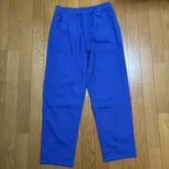 カジュアルパンツ ブルー Lサイズ