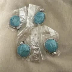 ターコイズブルー　925ペンダントトップ