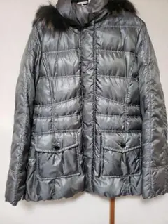 COMME CA DU MODE　ダウンコート(グレー)