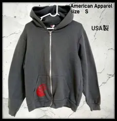 く*に様 USA製 American Apparel アメリカンアパレル ジップのサムネイル