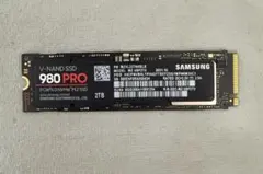 Samsung 980 PRO 2TB NVMe SSD ジャンク扱い