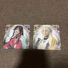 刀ミュ 2.5茶屋 和泉守兼定 小狐丸 コースター