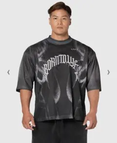 LYFT Chain Graphic Extra Big Mesh T ブラック - メルカリ
