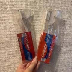 콜게이트 칫솔 치약 여행용 2개 세트