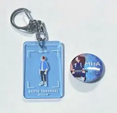 ヒロアカ　轟焦凍　アクキー　缶バッジ　ミニ缶バッジ　アクリルキーホルダー