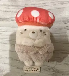 すみっコぐらし てのりぬいぐるみ　ねこ　とかげのお家にあそびにいきました きのこ