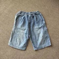 F.O.KIDS 150デニムハーフパンツ ライトブルー