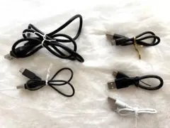 Micro USBケーブル 5本セット　TypeB