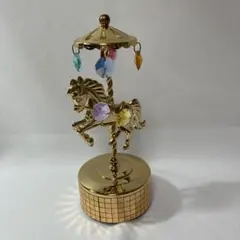 オルゴール堂 オルゴール メリーゴーランド 赤 - メルカリ