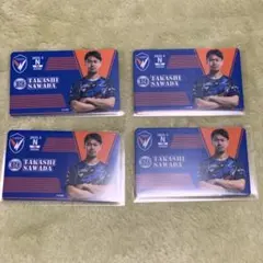 澤田崇 Vファーレン長崎 オンサイトカード