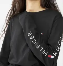 TOMMY HILFIGER 長袖 Tシャツ ブラック