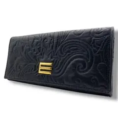 美品 エトロ 長財布 ETRO エトロ 長財布 ロングフラップウォレット 0H79880308000