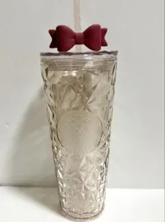 Starbucks 2025コールドカップタンブラー リボン