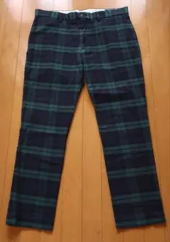 POLO RALPH LAUREN ブラックウォッチ パンツ スリムフィット