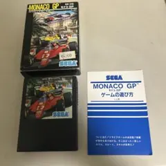 SEGA モナコGP 箱説付　SG-3000 セガ