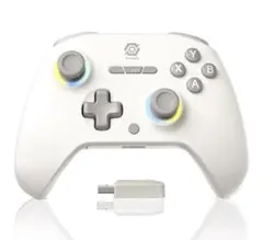 【新品】Switch コントローラー 自動連射機能 背面ボタン付き ホワイト