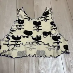 マーキーズ ホーガン 総柄 タンクトップ トップス 重ね着用