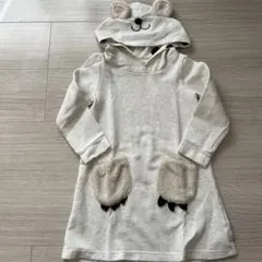 Ｈ＆Ｍ　くまワンピース　ホワイト