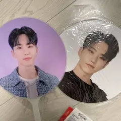 ホシ SEVENTEEN うちわ　2点セット