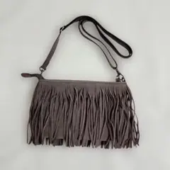 フリンジショルダーバッグ