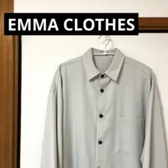 EMMA CLOTHES TRストレッチスーツ地ワイドスリーブシャツ F