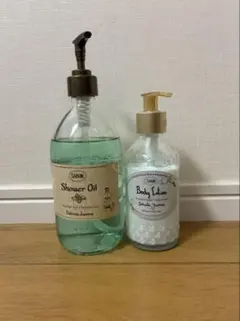 SABON サボン　デリケートジャスミン　シャワーオイル＆ボディローションセット