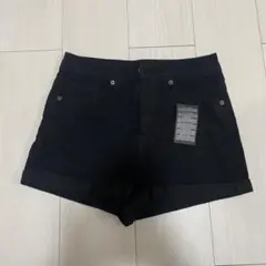 Forever21 デニムショートパンツ ブラック
