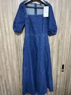 ZARA デニムブルー ワンピース S
