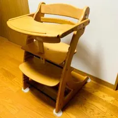 大和屋 すくすくチェア ウェーブ テーブル ガード付き yamatoya
