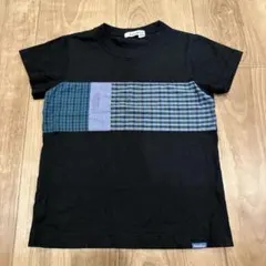 familiar ファミリア 半袖Tシャツ チェック柄