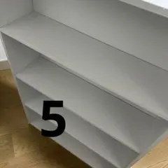 YAMAZEN 本棚 CMCR-9060(WH) ホワイト　5