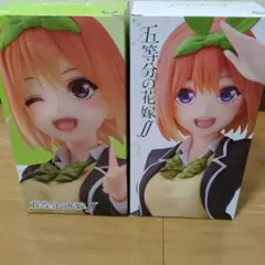 五等分の花嫁　フィギュア　中野四葉　　2点セット　 新品　未使用　未開封